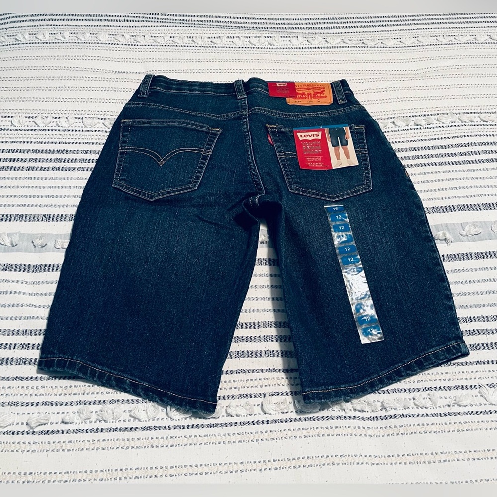 Levi's Boy’s Indigo Jean Shorts